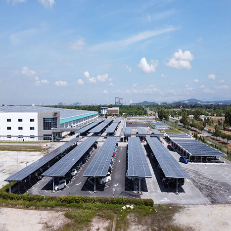  1.6MW マレーシアのソーラーカーポートプロジェクト 2019 